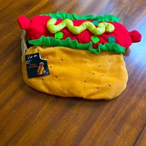 Hot dog costume NWT small/medium dog